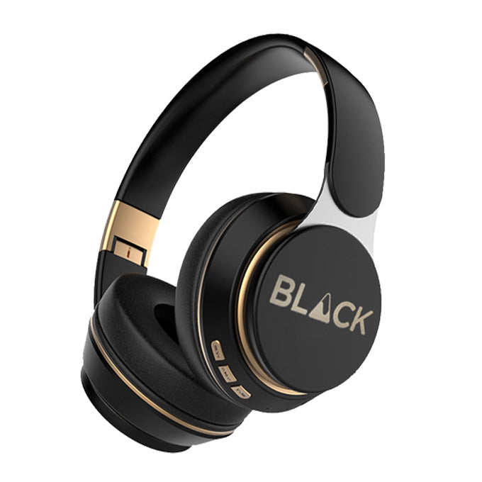 BLACK BassHead 2 Wireless Bluetooth Headphone with mic, Upto 30H Playtime, 1Yr Warranty