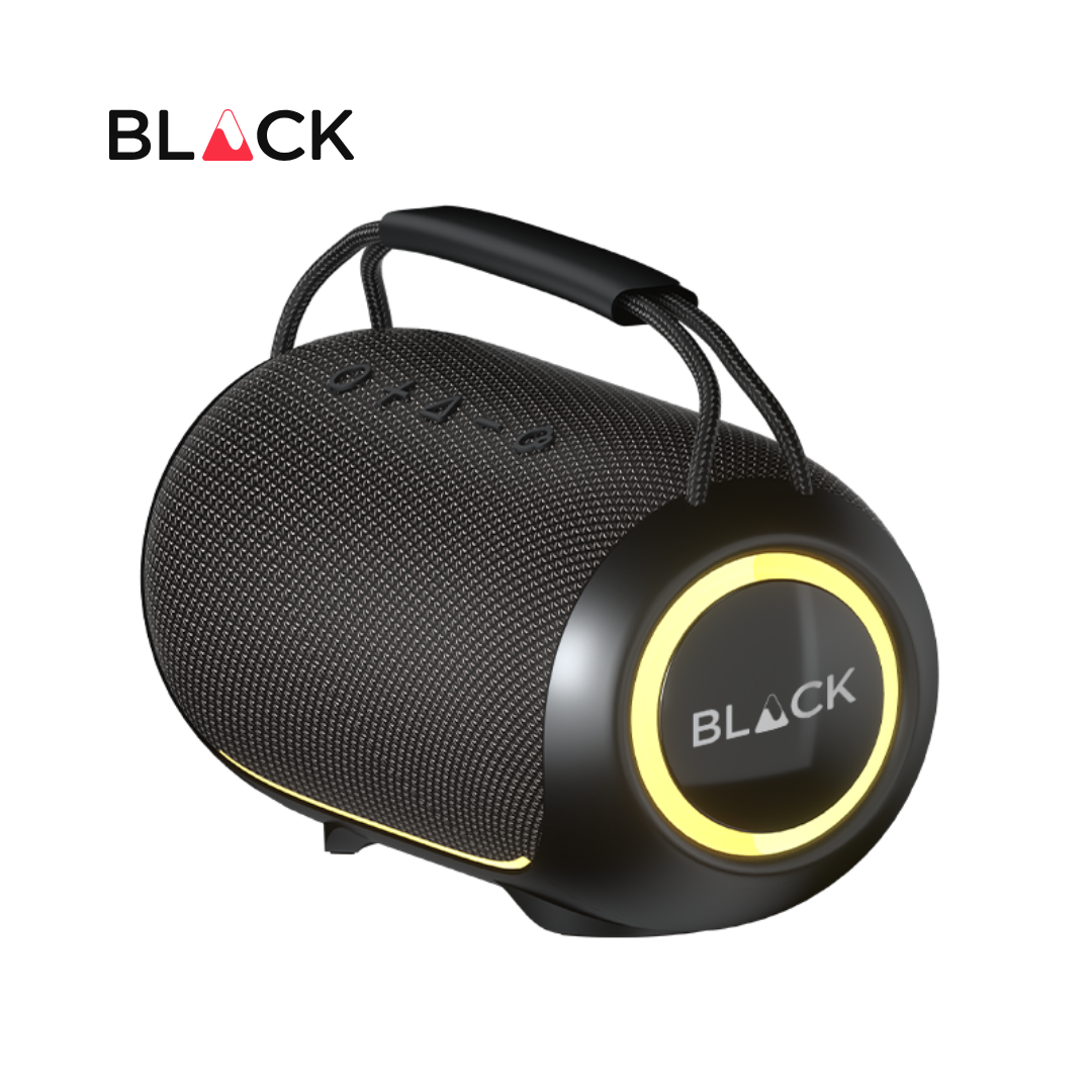 BLACK BassBang Wireless Bluetooth Speaker, 60W, Up to 6H Playtime, 1 Yr Warranty