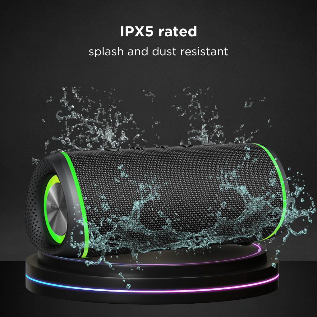 BLACK BassBox 2 Wireless Bluetooth Speaker, 12W, Upto 9H Playtime, 1 Yr Warranty