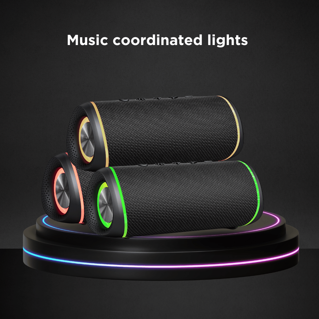 BLACK BassBox 2 Wireless Bluetooth Speaker, 12W, Upto 9H Playtime, 1 Yr Warranty