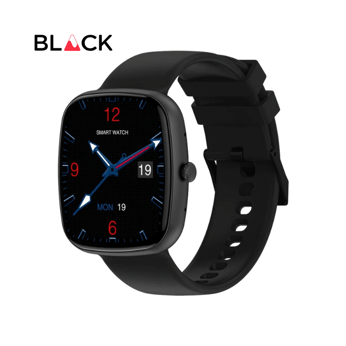 BLACK Fit 2S Health Monitor Smart Watch, upto 15 Day battery, 1.83in screen, 1Yr Warranty