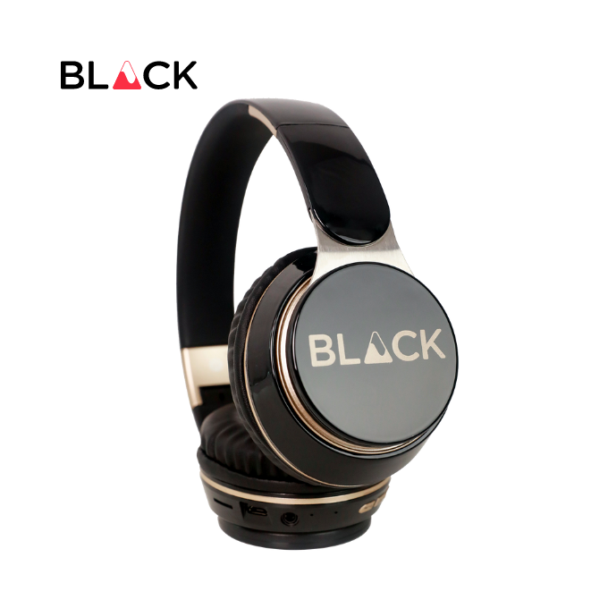 BLACK BassHead 2 Wireless Bluetooth Headphone with mic, Upto 30H Playtime, 1Yr Warranty